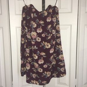 Francesca’s strapless dress size XS
